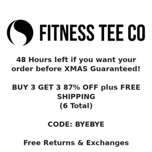 Free Shipping + BUY 3 GET 3 87% OFF