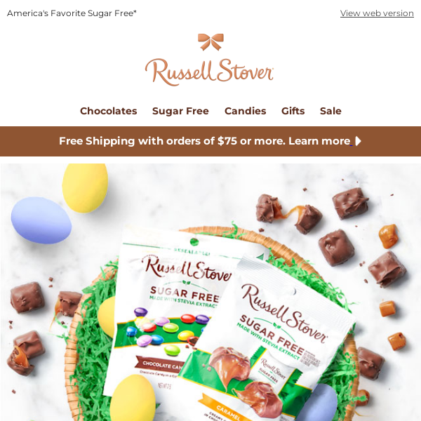 25% Off Sugar Free!