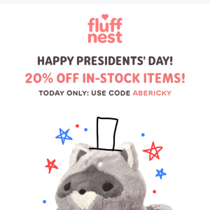 💙 20% OFF TODAY ONLY! 🎩❤️