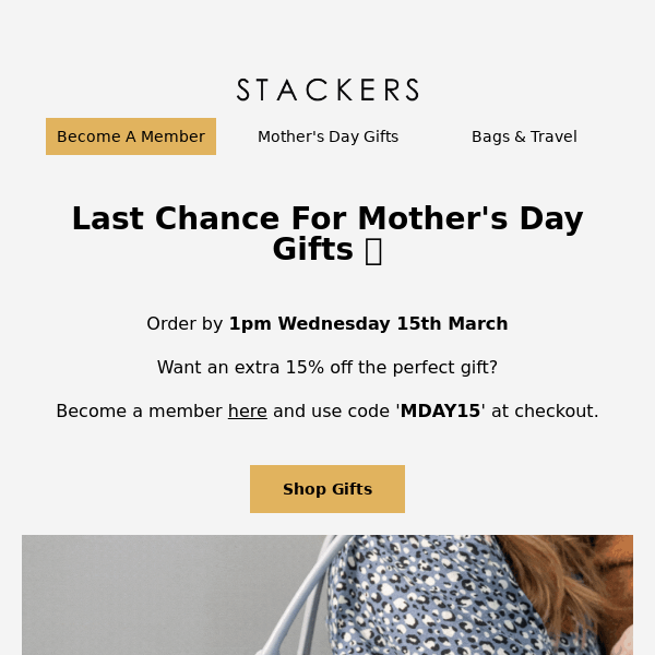 Last Chance For Mother's Day Gifts 💐
