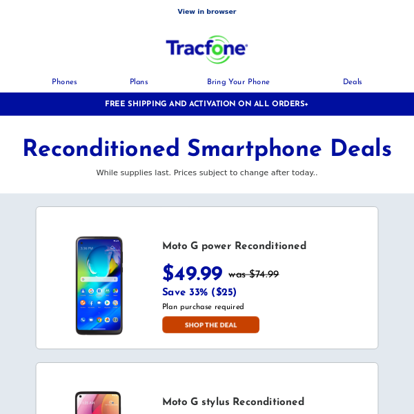 ⚡5 Smartphone deals under $50⚡