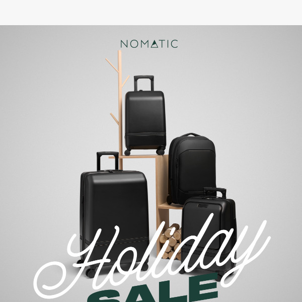 ⏳ 48-Hours Left! Holiday Sale | 30% Off Luggage!