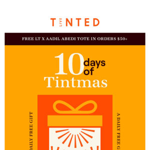 It's day 5 of Tintmas: daily FREE gifts🎁