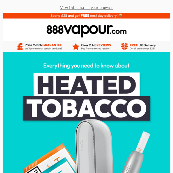 Everything you need to know about Heated Tobacco...🚭