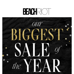 the BIGGEST SALE ever 🙌