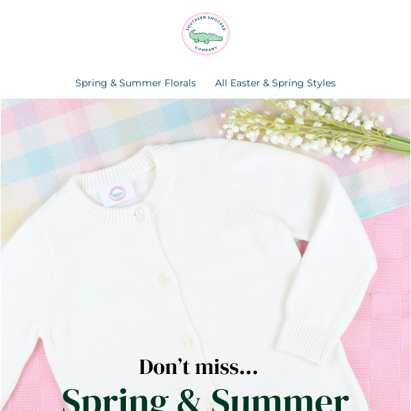 Spring For Style With Our Spring & Summer Essentials!