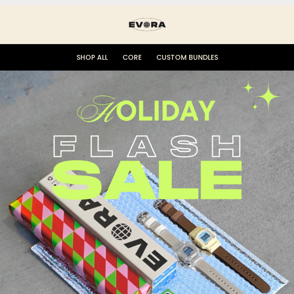 20% OFF Flash Sale!