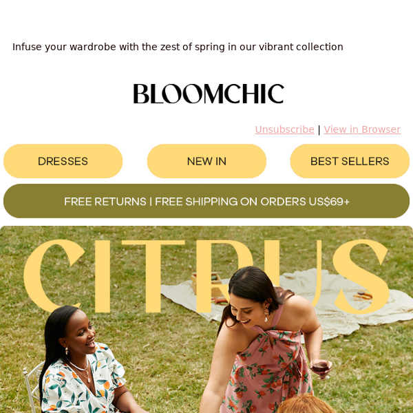 Introducing Citrus Blossoms Collection