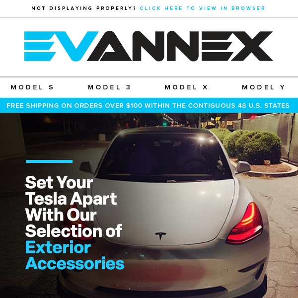 Set your EV apart with our Top Exterior Upgrades! - EVANNEX