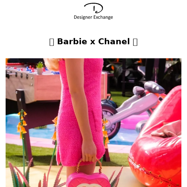 m ✨ on X: barbie pink chanel bag  / X