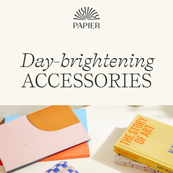 New! Bright and bold accessories