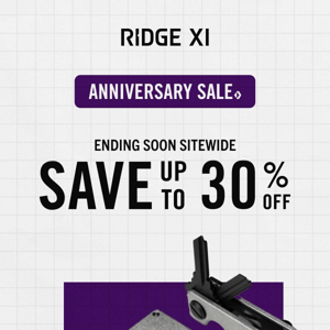 Ending Soon: Anniversary Sale