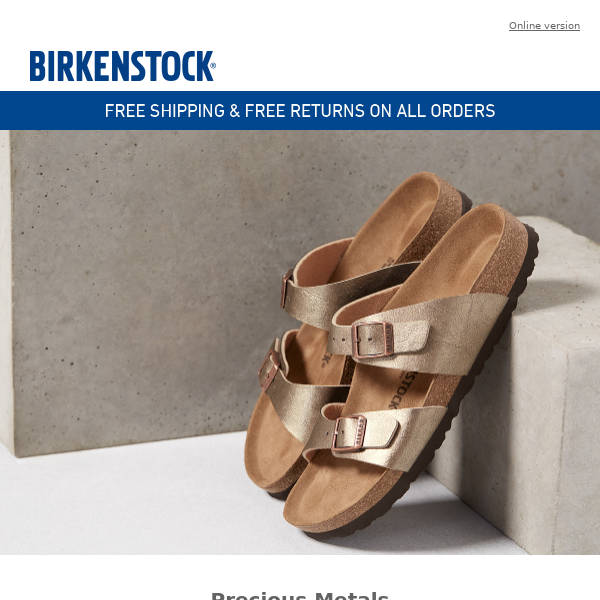 Birkenstock - Latest Emails, Sales & Deals