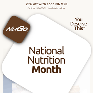 🌱 Choose Your Savings: NuGo Plant Protein Deals!