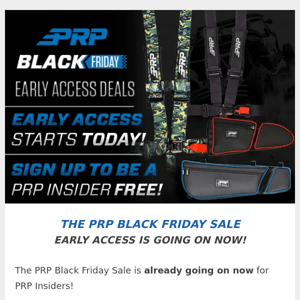 Early Access for Black Friday is Crazy 📢 Don't Miss Out on These Discounts!