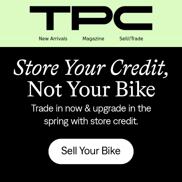 Store Your Credit, Not Your Bike