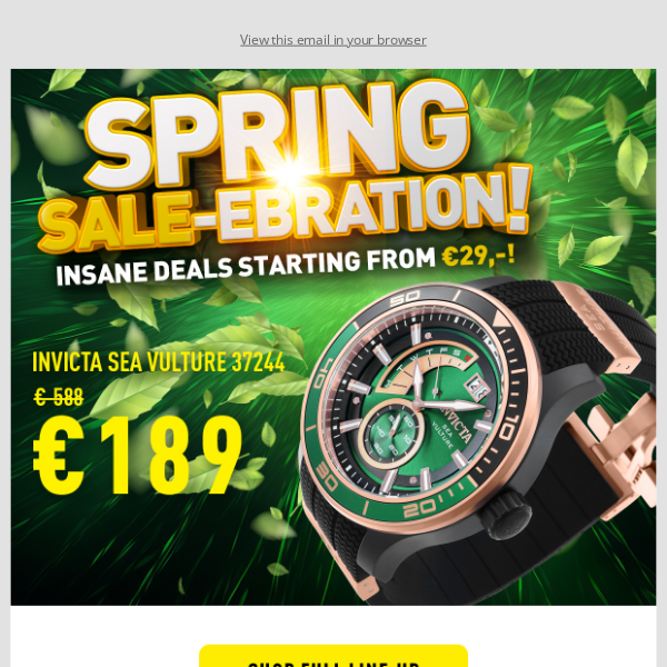 🍃 Insane Deals Starting From €29,- 💥