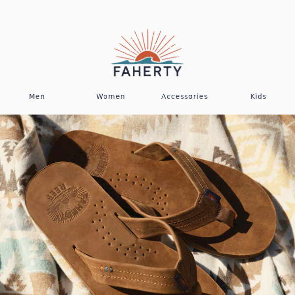 Introducing: FAHERTY x REEF