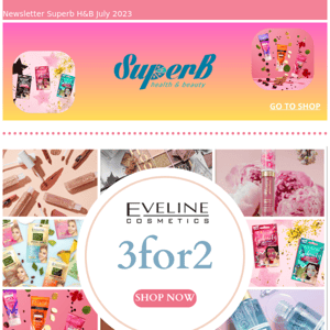 🔥 UNIQUE PROMOTION FOR EVELINE ⌛ BUY 3 FOR 2