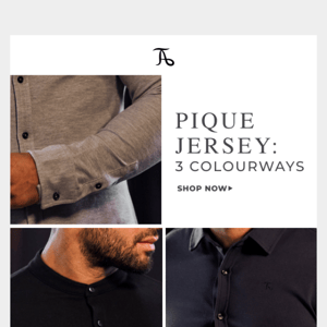 Shop by Colour // Pique Shirts.