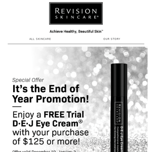 Set your eyes on this -- a FREE travel-size D·E·J Eye Cream®!