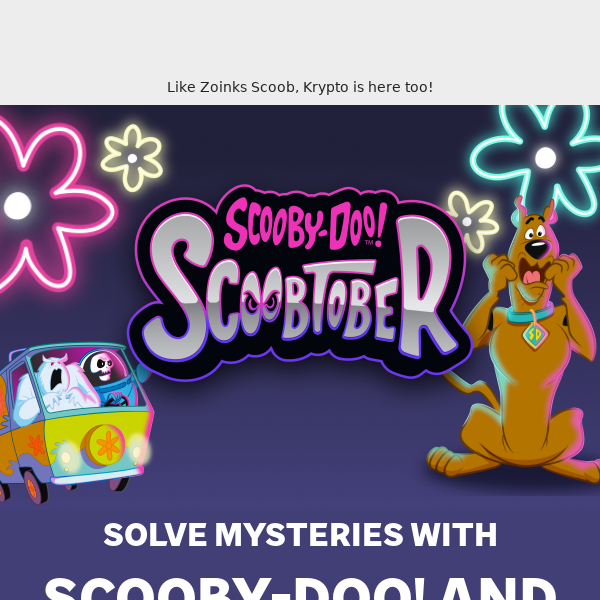 Ruh-Roh! New Styles for Scoobtober!