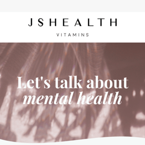 Let's Talk About Mental Health 🤍