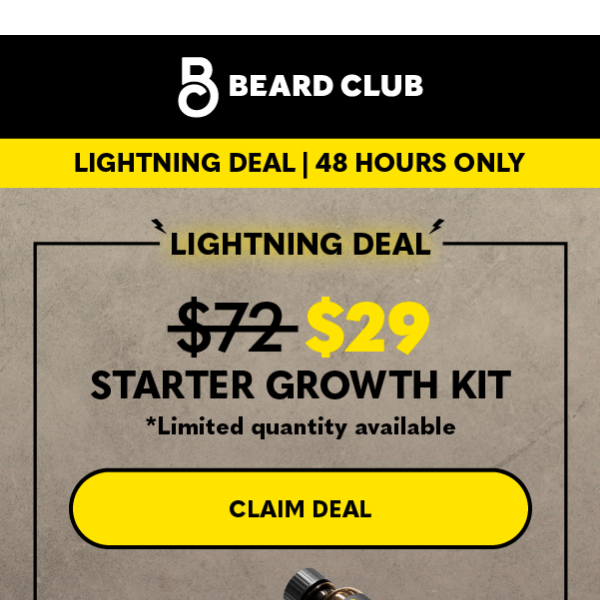 Lighting Deal: $29 Starter Growth Kit