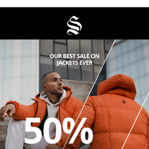 🔥 50% OFF OUR JACKETS 🔥