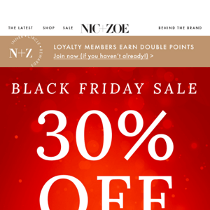 Live! Extra 40% off Outlet + 30% off ALL New NZ Exclusives AND Sale Styles!