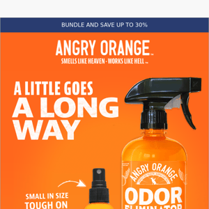 Odor Relief - Now in a Portable Size!