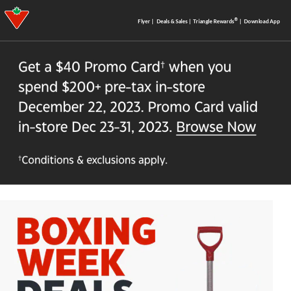 📢 Today only—Spend $200+ & Get a $40 promo card