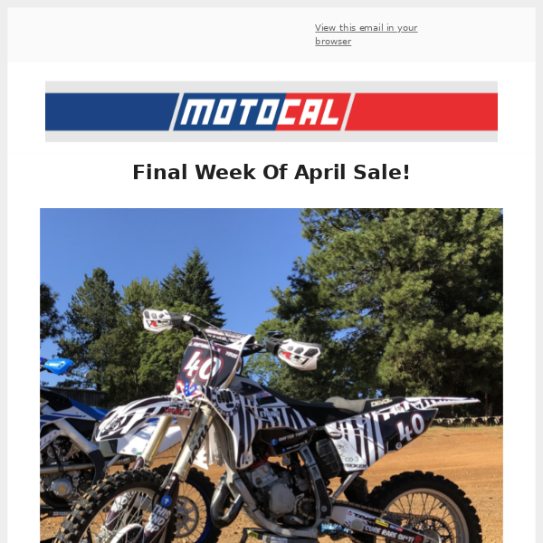 April Sale | 30% Off!