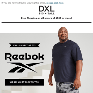 Exclusive Reebok Just Dropped.