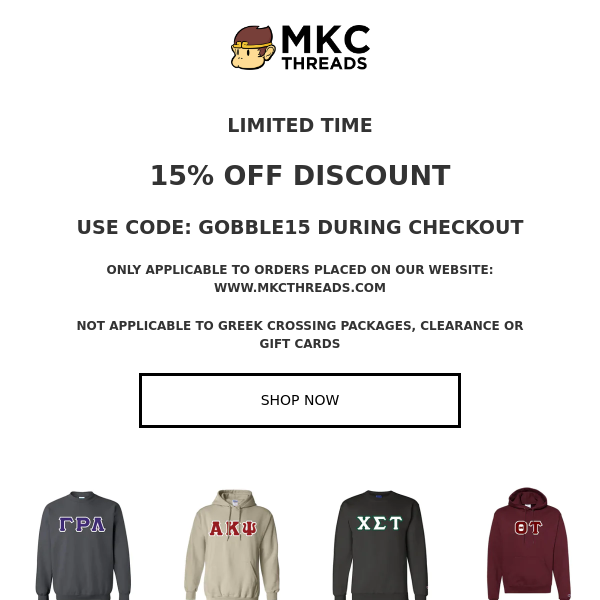 MKC Threads - Latest Emails, Sales & Deals