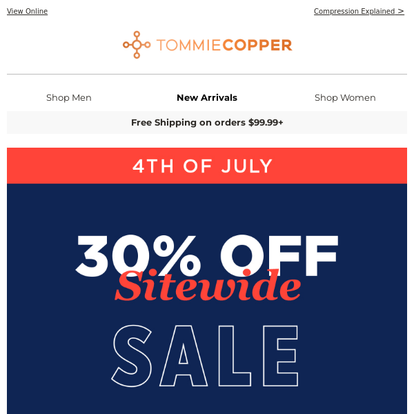 30% OFF 4th of July Event is Still Going!