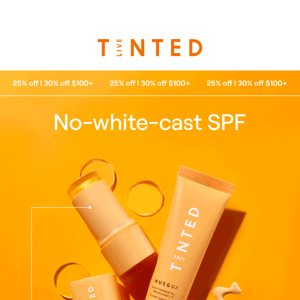 Take 25-30% off sunscreen