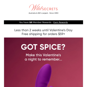 🌶️ Spice Up Your Valentine's!