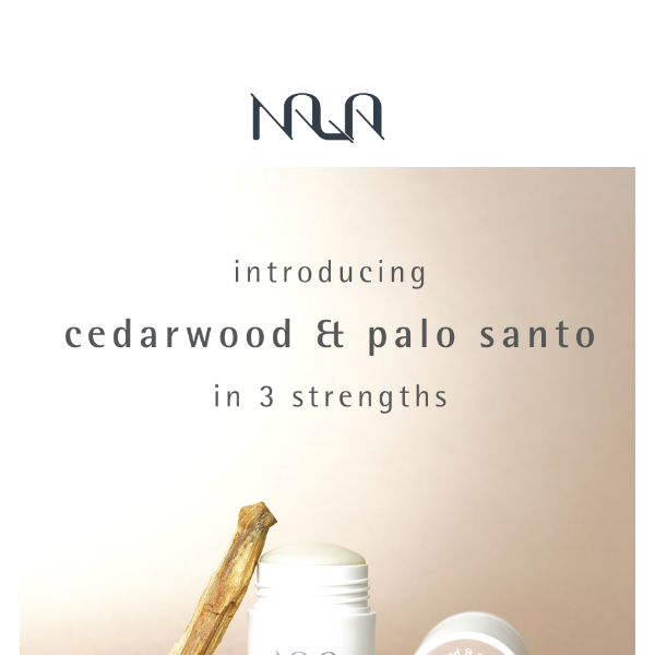 Introducing: Cedarwood & Palo Santo 🪵