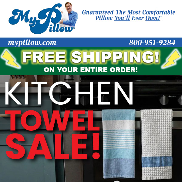 Kitchen Cloth & Towel Special! - My Pillow