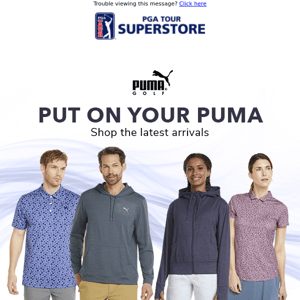 PUMA Head-to-Toe Golf