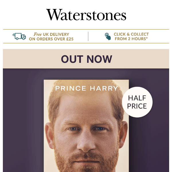 OUT NOW | Prince Harry's Memoir Spare