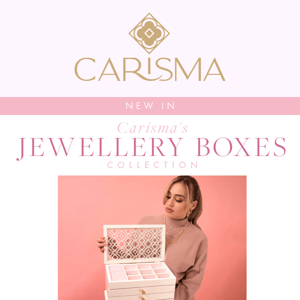 ✨𝐍𝐄𝐖 ✨Carisma's Luxe Jewellery Box - 𝐅𝐫𝐞𝐞 𝐒𝐭𝐮𝐝𝐬 with Every New Jewellery Box 😍