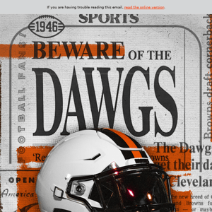 Browns unveil new dawg logo