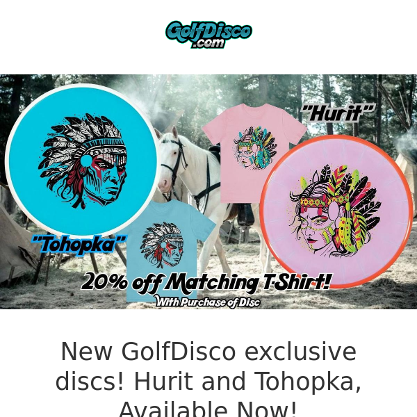NEW triple foil discs available now!  Hurit and Tohopka!