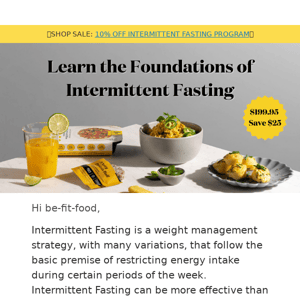 Learn the Foundations of Intermittent Fasting