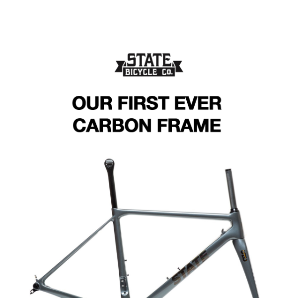 Introducing 🤩 Our First Ever Carbon Frame