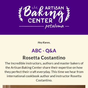 Q+A with Rosetta Costantino 🍝