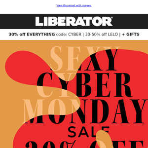 Our Cyber Monday Sale will leave you breathless!