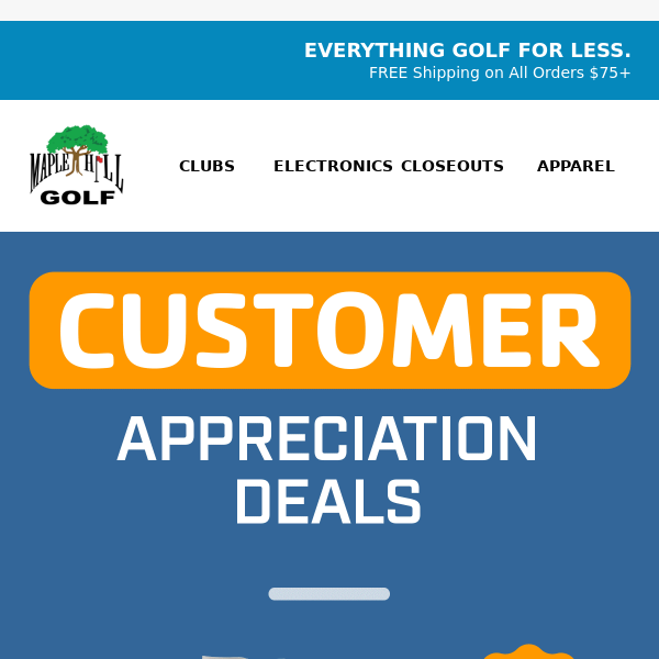 THANK YOU 👉 Customer Appreciation Deals are LIVE